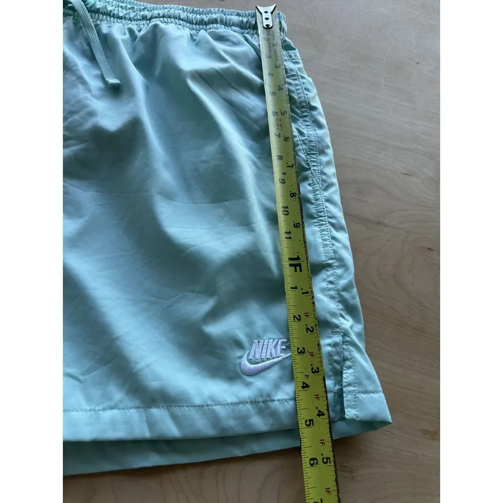 Nike Swim Trunks Men’s XXL Aqua Blue Volley Shorts Mesh Lined DR5678-382